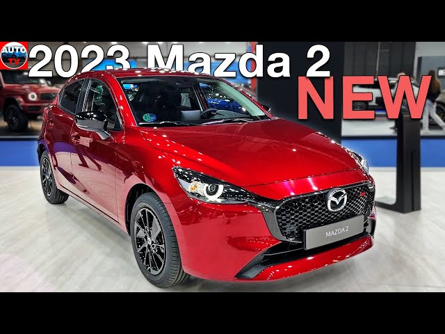 NEW 2023 Mazda 2 - Visual REVIEW interior, exterior 
