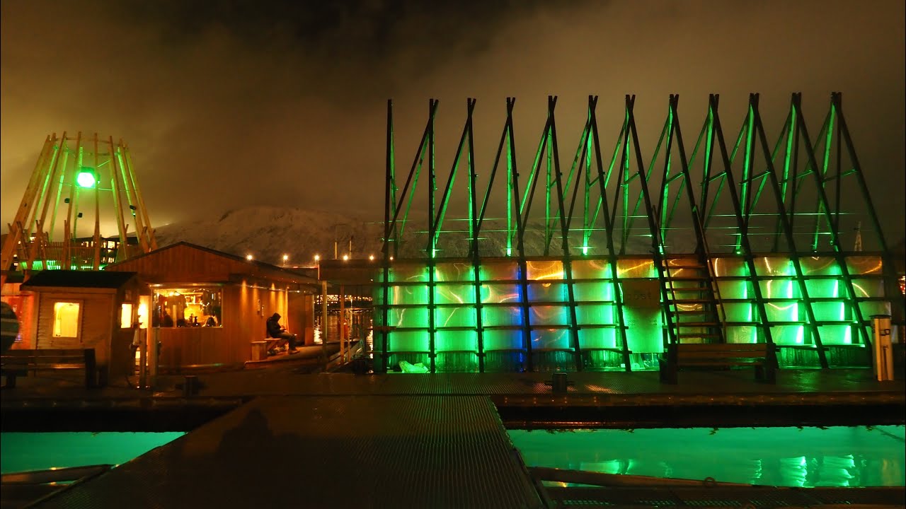 Arktis Eisbaden Tromsø Sauna Januar 2025