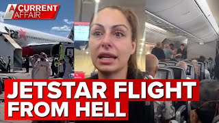 Mum speaks out after being taken off grounded Jetstar flight by police | A Current Affair