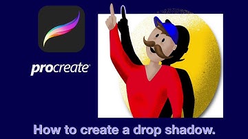 Procreate - Adding a Drop Shadow
