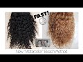 New Bleach "Watecolor" Method To Dye Your Wigs Fast and Even From Black To Blonde