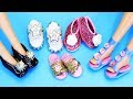 5 DIY  МИНИАТЮРНАЯ  Barbie обувь: ТУФЛИ, БОСОНОЖКИ И МНОГОЕ ДРУГОЕ 💖 Своими руками