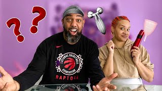 My BOYFRIEND Guessing These FEMALE Products *HILARIOUS*