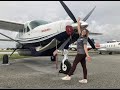 First Time Flying a Brand New Cessna Caravan! Live ATC W/Audio HD