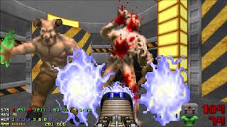 Doom 2 Man on the Moon UV with 104% in 1:04:23 (Neil Armstrong destination)