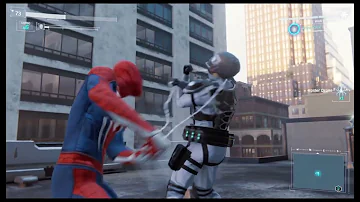 PS4 Spider-Man - Demons vs Sable Agents: Roof Cathedral Battle Pt:2