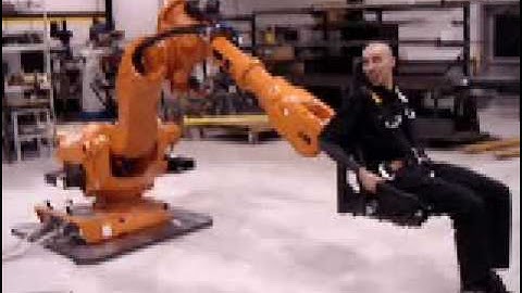 Riding an ABB IRB 6600 Robot 1