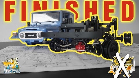 WPL C34KM BUILD: FINAL STAGE, PART 6 #wpl #rccars #build