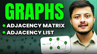 Graph Representation in Data Structure | Adjacency Matrix and Adjacency List