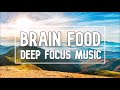 Ambient brain food music  8 hours of music for better concentration study and memory