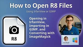 How to Open R8 Files (RAW Graphics)