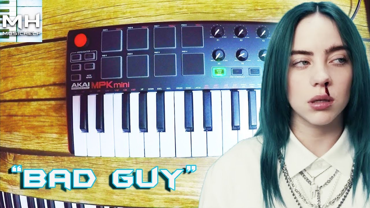 Billie Eilish Bad Guy Piano Tutorial Easy Youtube - how to play roblox piano billie eilish bad guy full easy