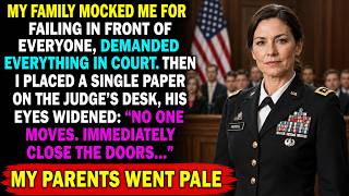 My Family Demanded Everything in Court—Then I Handed the Judge One Paper That Made Police Storm I