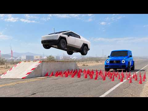 Cars vs Spikes Challenge #17 in BeamNG Drive!