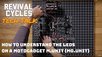 How To understand the LEDs on a Motogadget m.Unit (mo.Unit) // Revival Tech Talk