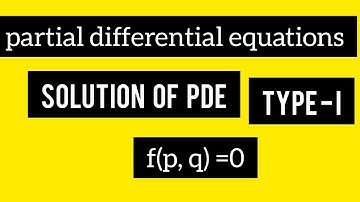 #standardform#nonlinearpde#mathematics solutions of Nonlinear PDE Type -I