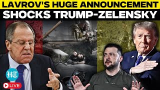 Lavrov live | Putin's Aide Makes Huge Announcement On Ukraine | Donald Trump | Russia | Europe | US