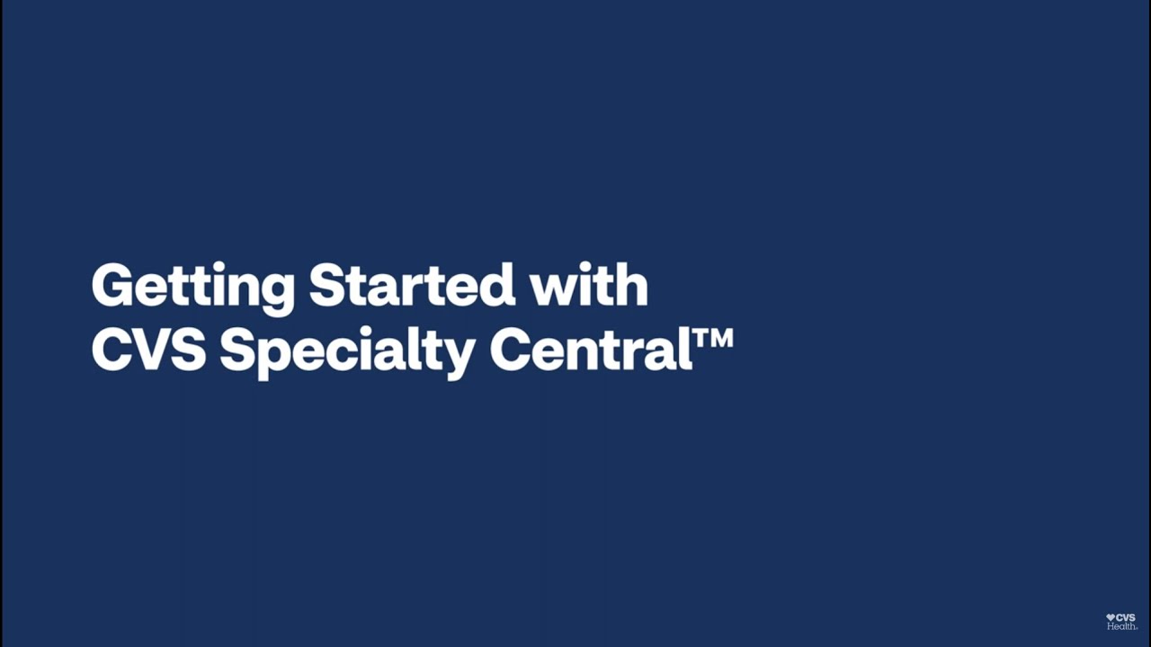 Prescription Status Dashboard for Health Care Providers | CVS Specialty  Central