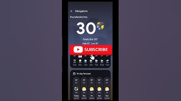 Pixel Weather App Update #pixel #shorts #android #ytcreate