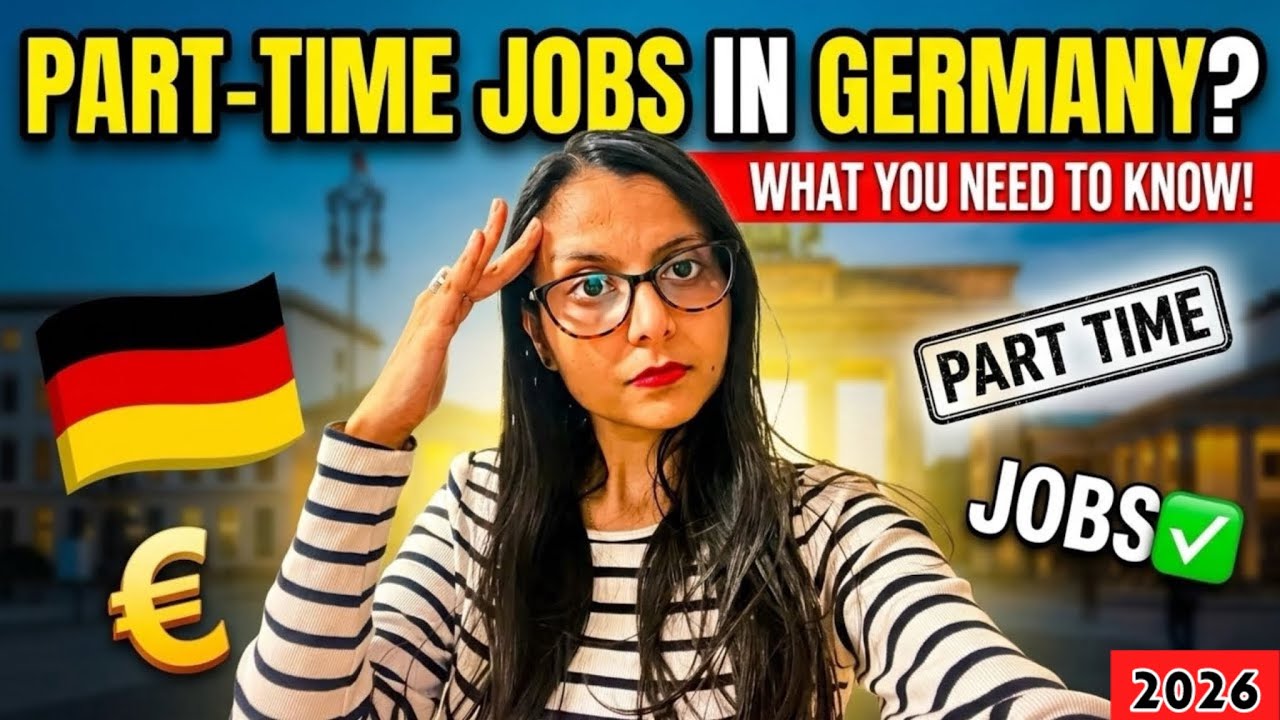 🇩🇪How to find Part-Time Jobs in Germany | 2026 Roadmap - YouTube