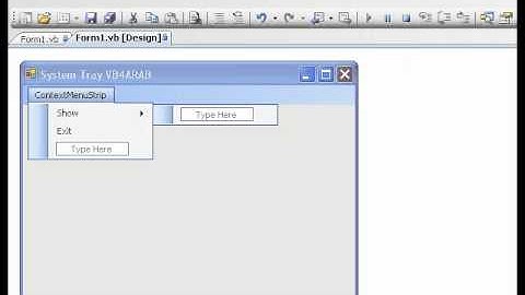 VB.NET System Tray VB4ARAB