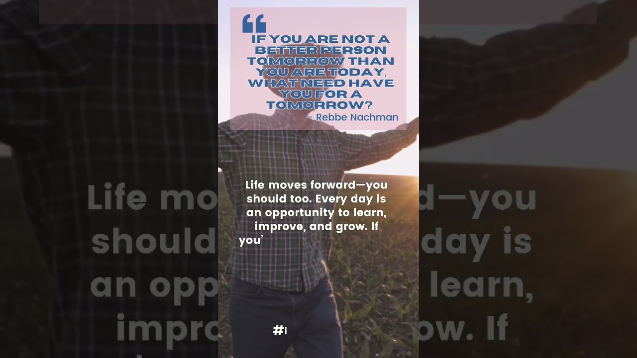 Each day is a chance to grow.