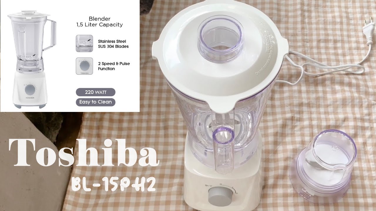 UNBOXING BLENDER TOSHIBA BL15PH2 YouTube