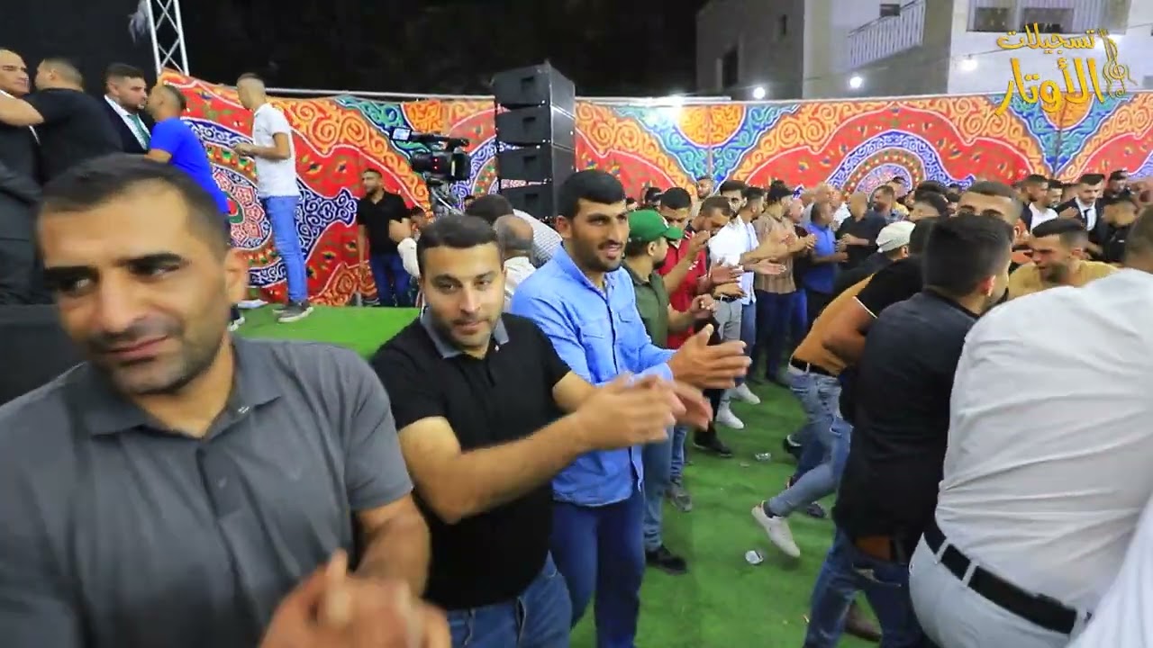 سحجة الفنانين شادي البوريني وصهيب الجماعيني زفاف المهندس رأفت ابو حجي - العطارة 2022