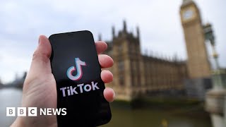 ⁣UK bans TikTok from government mobile phones - BBC News