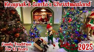 Kraynak s Santa s Christmasland 2025 Walkthrough Family Tradition For 62 Years Hermitage PA