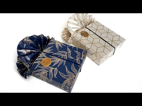 Fan Style Gift Wrapping