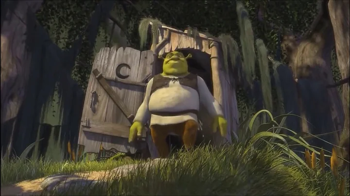 Shrek Intro but some lyrics are replaced by Shrek laughing.