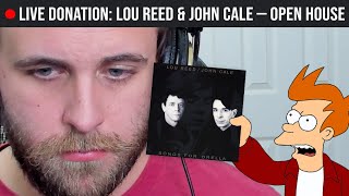🔴LIVE REACTION: Lou Reed &amp; John Cale — Open House