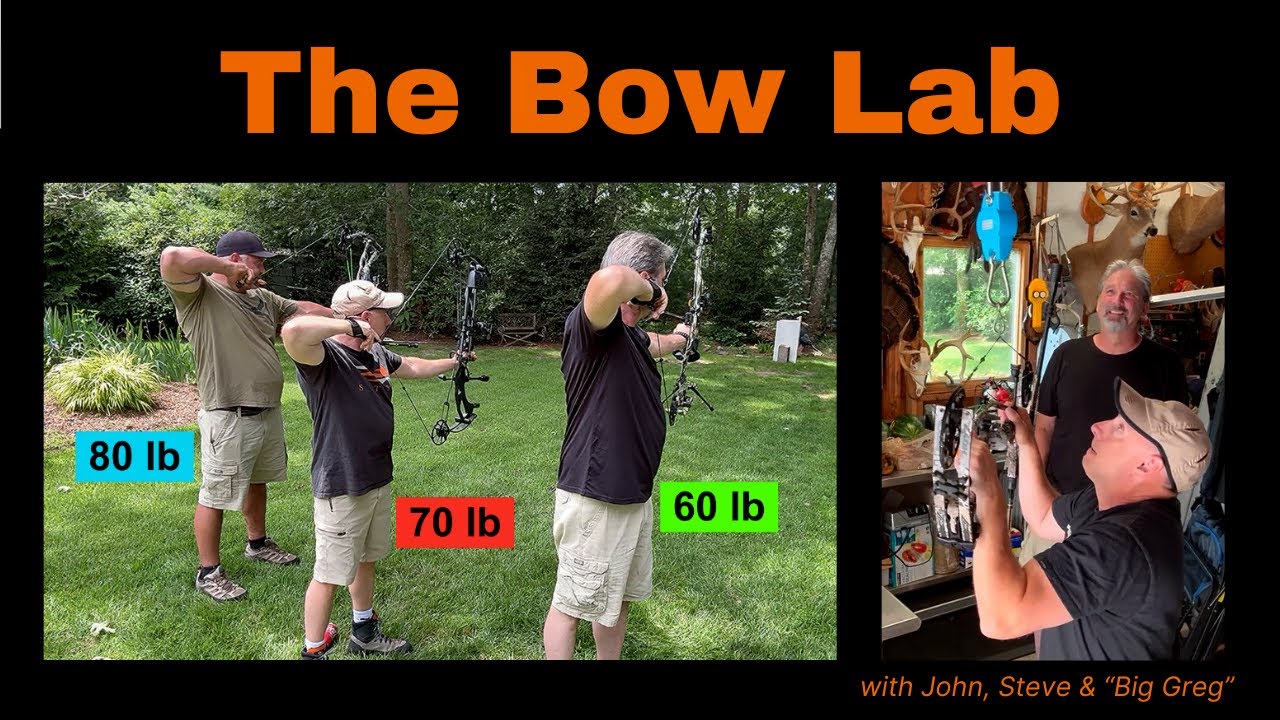 Speed, Power, and Penetration Tested | 60lb vs. 70lb vs. 80lb Bow
