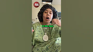 Female rapper MOCKS her opps from the hospital after surviving 😳