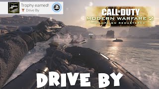 Drive By Trophy Guide - Kill 20 enemies in a row while driving a vehicle Modern Warfare 2 Remastered