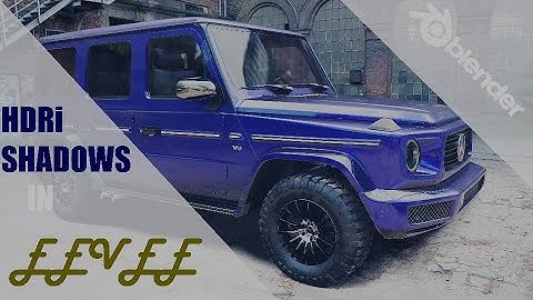 Blender 2.8 - How To Achieve Shadows With HDR lighting in Eevee