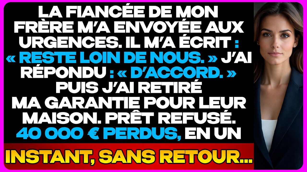 « Reste Loin De Nous », A Dit Mon Frère — J’Ai Retiré Ma Garantie Et Tout A Basculé...