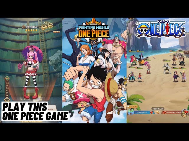 NEW GAME) ONE PIECE PROJECT FIGHTER FIRST LOOK GAMEPLAY! (Android/iOS) 