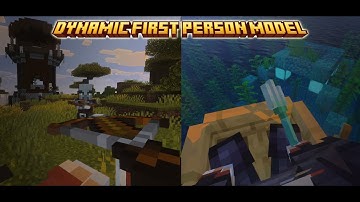 Dynamic First Person Model | Download & Showcase | Minecraft Bedrock Edition 1.21.100 & above