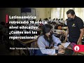 Latinoamérica retrocedió 10 años a nivel educativo: ¿Cuáles son las repercusiones?