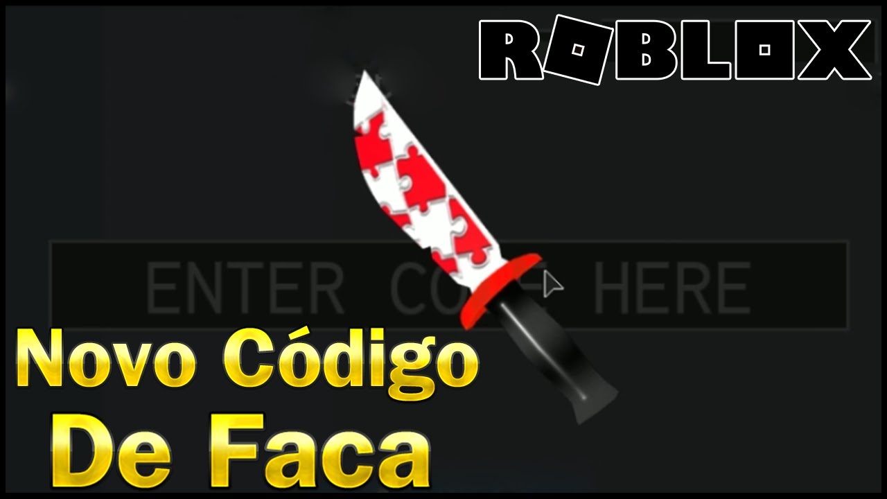 código de resgate roblox 🎁 eu gostei dessa coroa de facas do