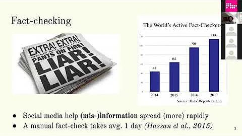 Fact-checking as a conversation, by Andreas Vlachos (University of Cambridge)