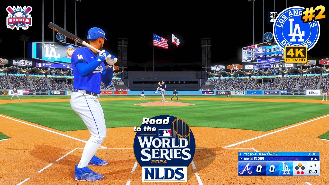 MLB The Show 24 Los Angeles Dodgers: Road to the World Series | NLDS ...