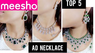 Meesho AD Necklace Jewellery Haul ✨♥ || Honest Review || Meesho Jewellery Haul #meesho