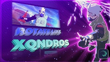 Tutorial Smooth Rotate Like xqndros | Alight Motion | Alight Motion amv Tutorial |