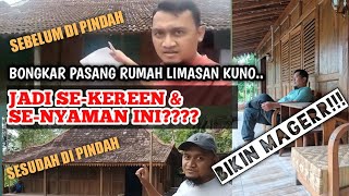 BONGKAR PASANG RUMAH LIMASAN JAWA KLASIK KE TEMPAT BARU JADI SE KEREN INI screenshot 3