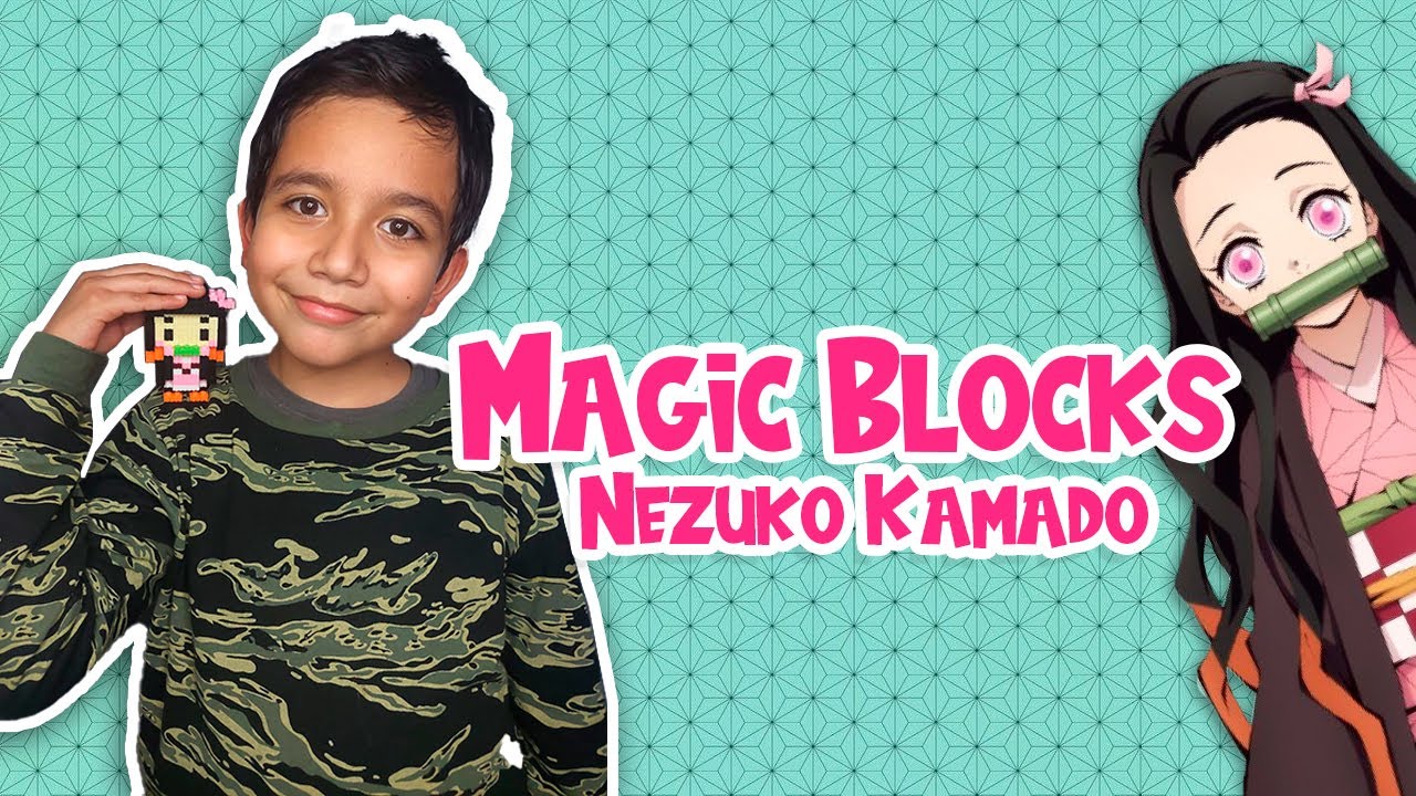 MAGIC BLOCKS DEMON SLAYER Contruyendo a Nezuko