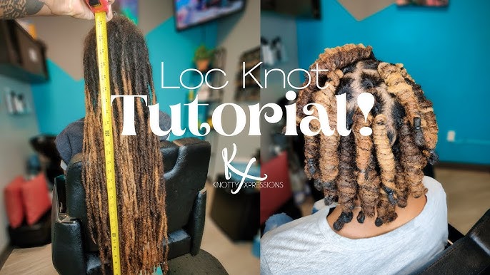 Loc Hairstyle Tutorial: Modified Pipe Cleaner Curls 