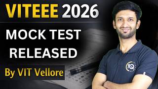 VITEEE 2026: Mock Test Released by VIT Vellore😱 Biggest Update!